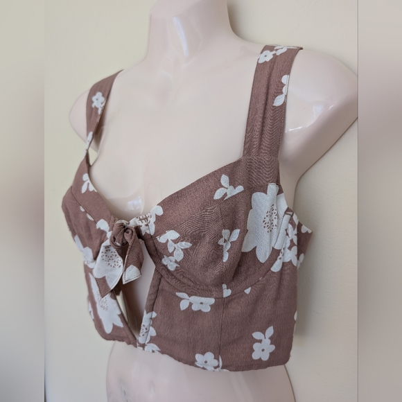 For Love And Lemons Sweet Jane Bustier Top Medium - Picture 9 of 15